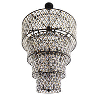 Windsor 21 Light 4-Tier Crystal Chandelier