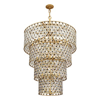 Windsor 21 Light 4-Tier Crystal Chandelier