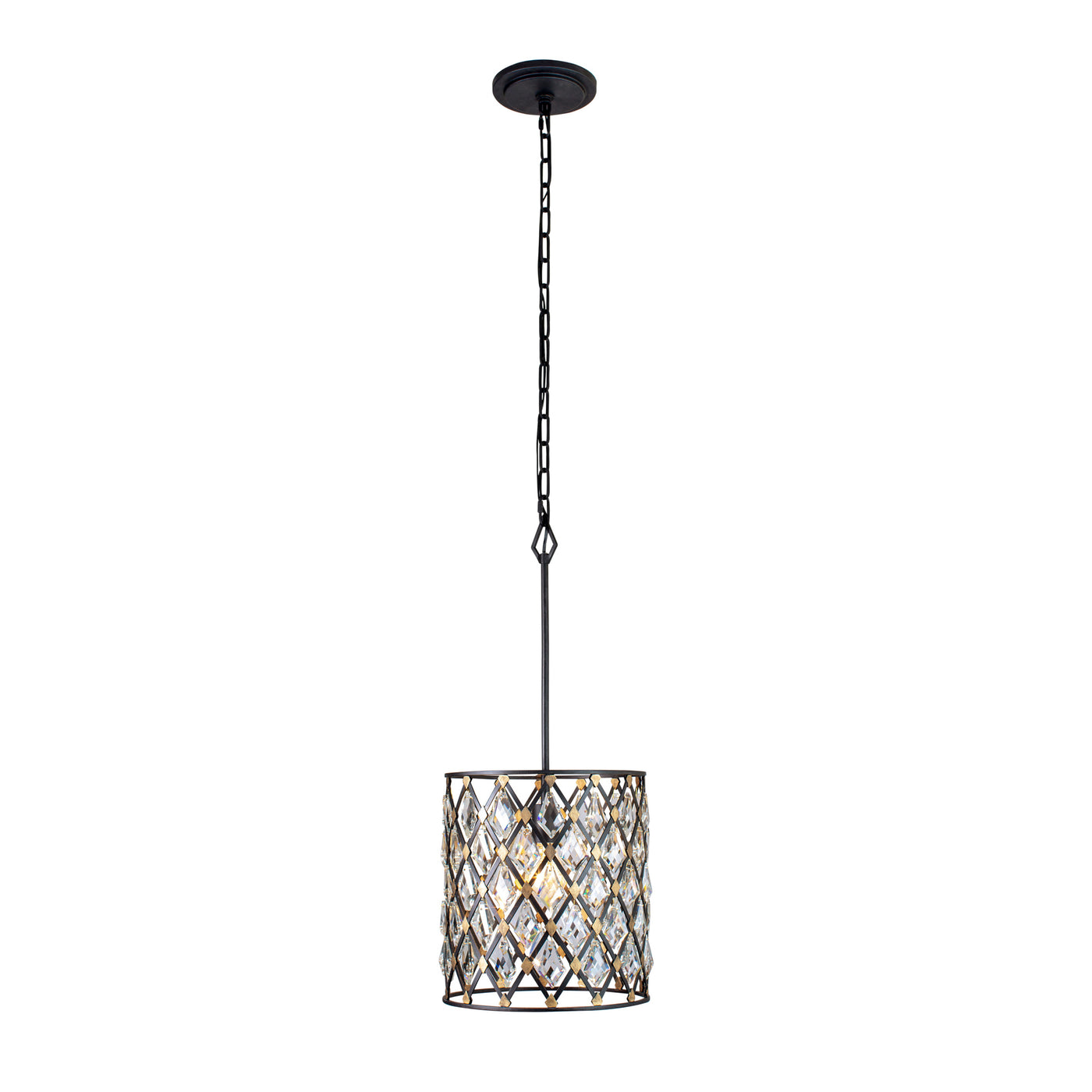 Windsor 1 Light Crystal Pendant