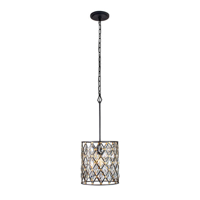 Windsor 1 Light Crystal Pendant