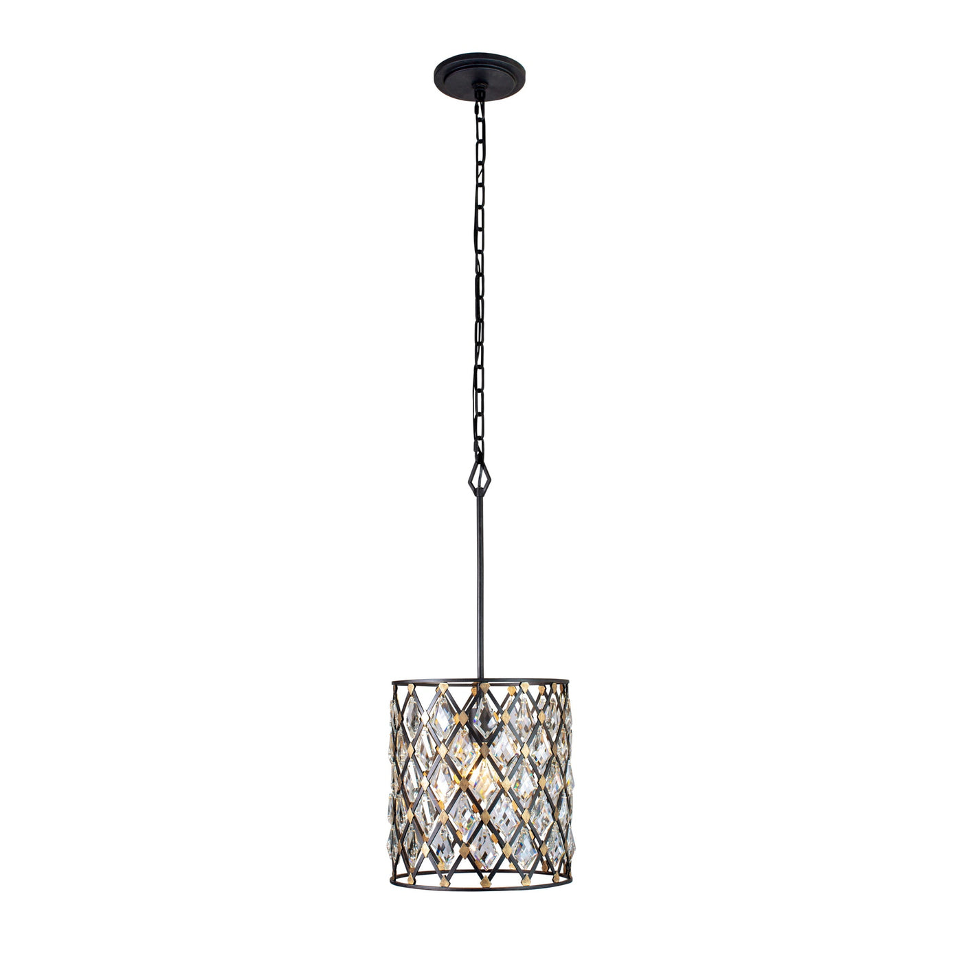 Windsor 1 Light Crystal Pendant