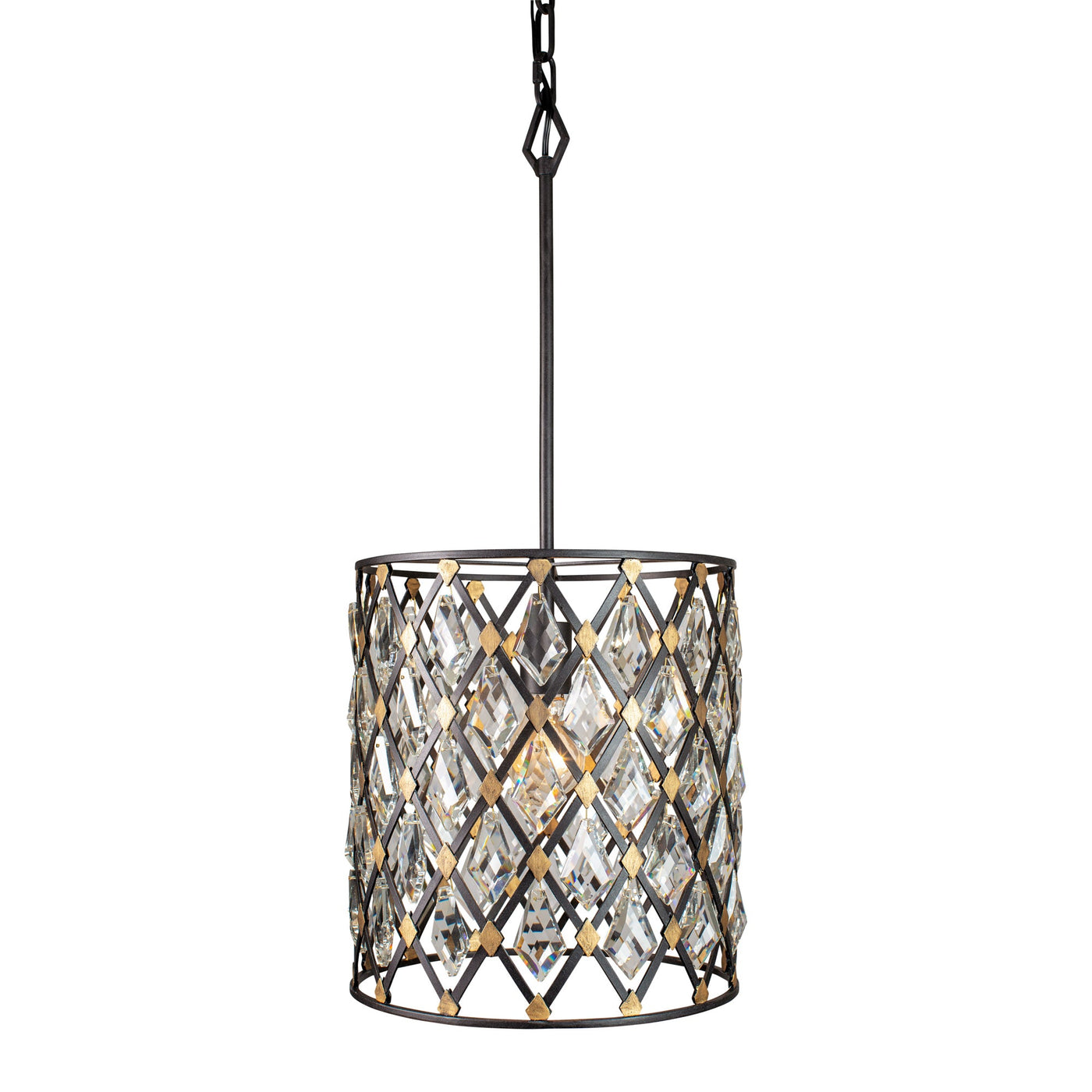 Windsor 1 Light Crystal Pendant