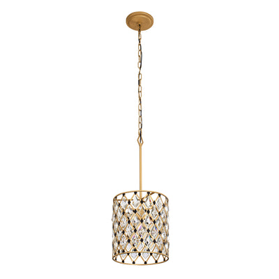 Windsor 1 Light Crystal Pendant