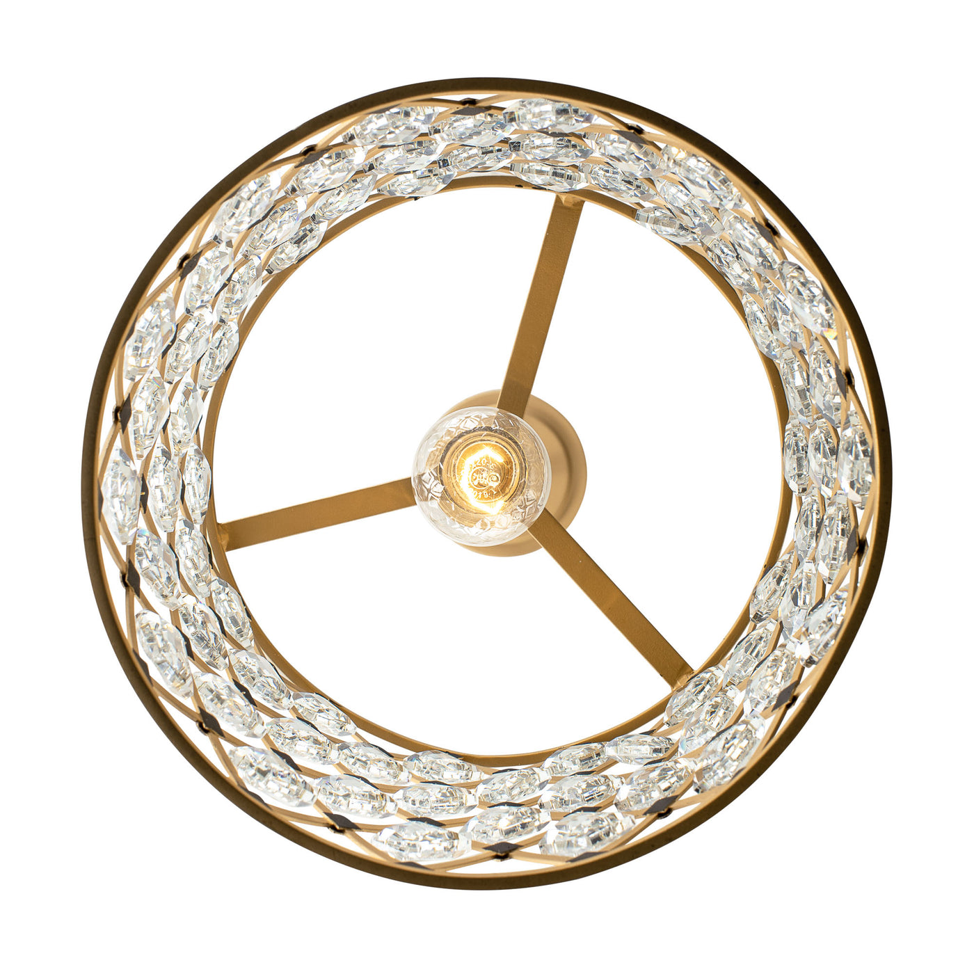 Windsor 1 Light Crystal Pendant