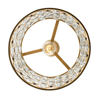 Windsor 1 Light Crystal Pendant