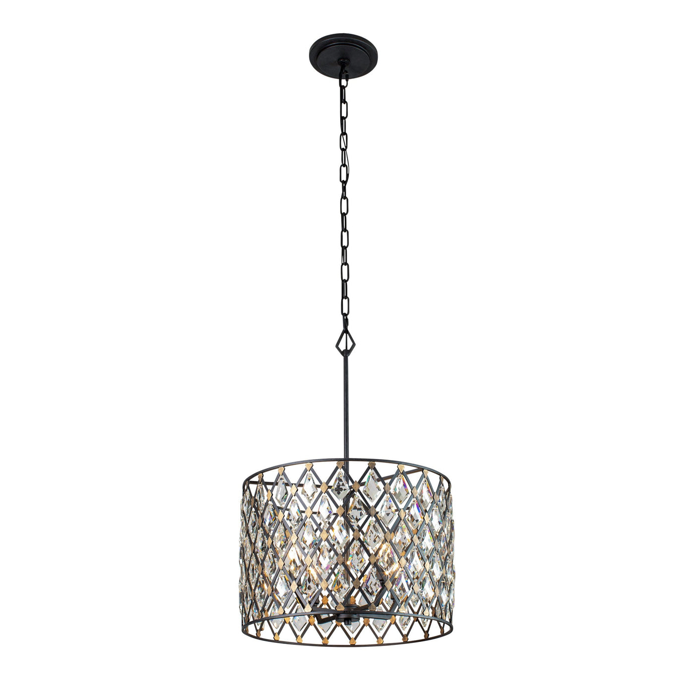 Windsor 4 Light Crystal Pendant