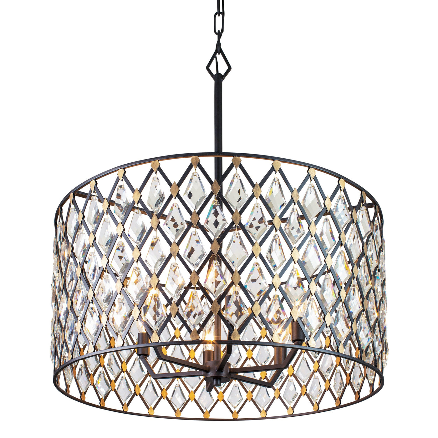 Windsor 6 Light Crystal Pendant