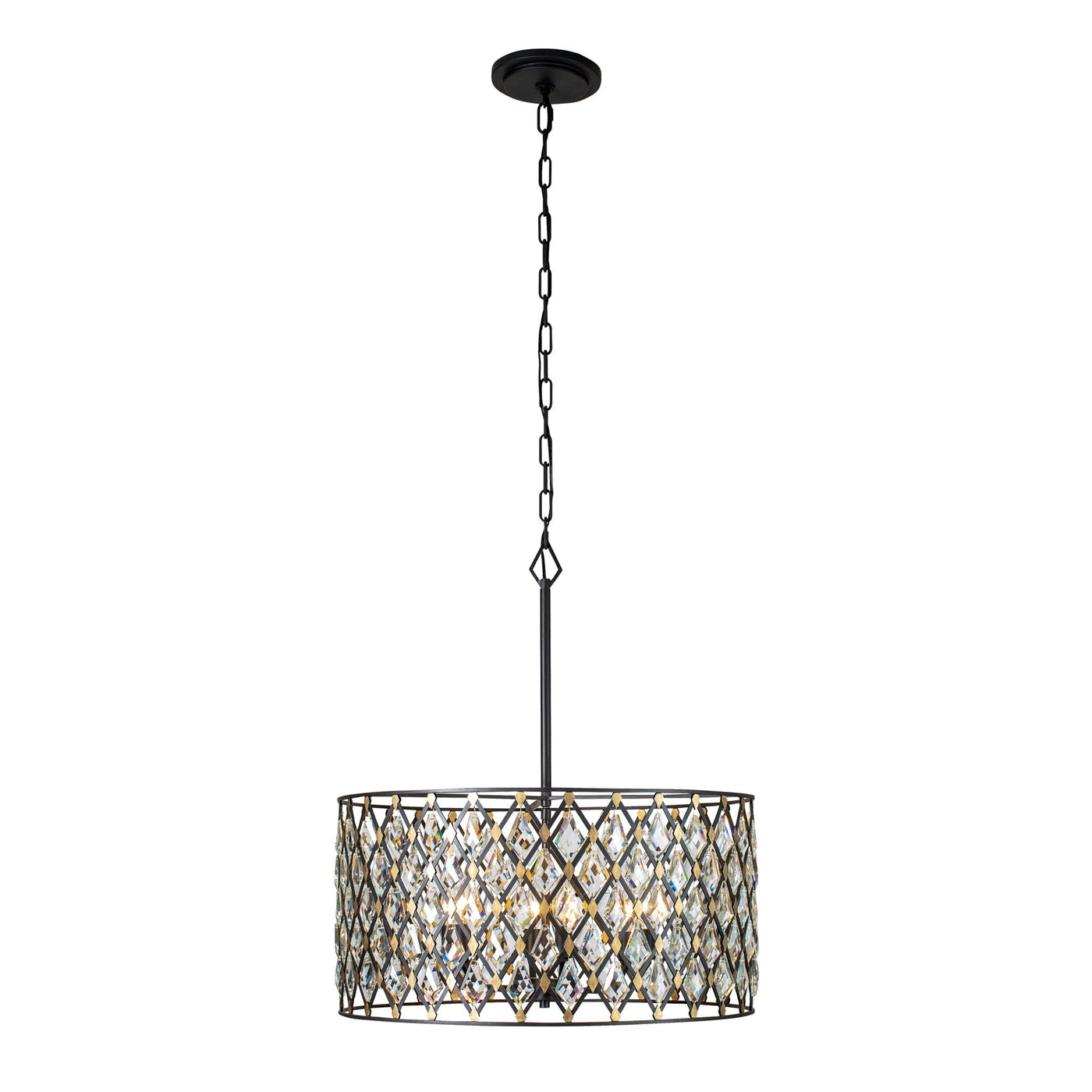 Windsor 6 Light Crystal Pendant