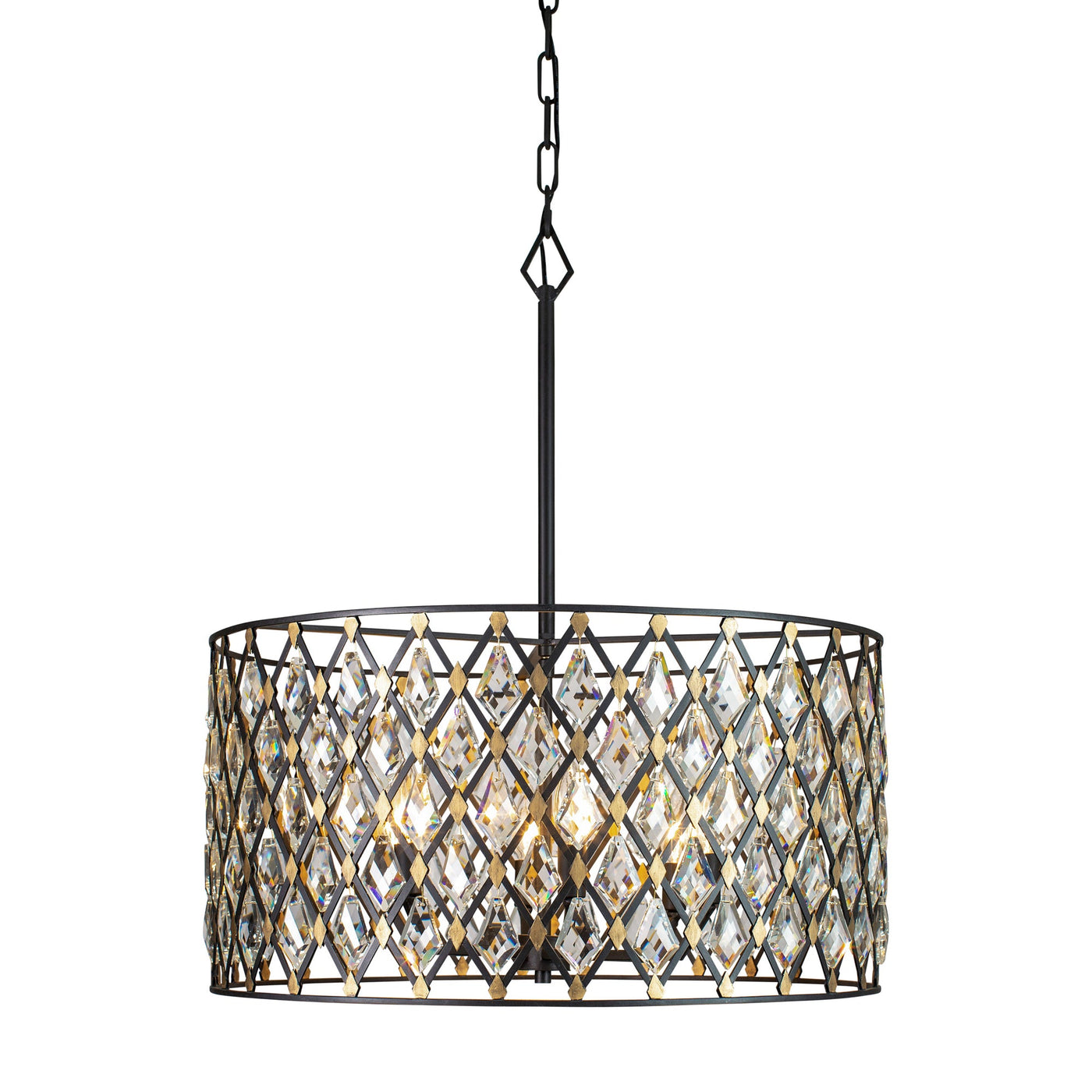 Windsor 6 Light Crystal Pendant