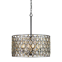 Windsor 6 Light Crystal Pendant