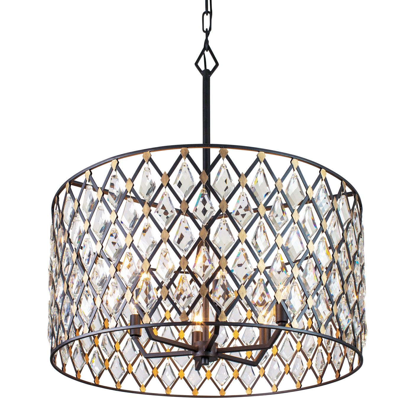 Windsor 6 Light Crystal Pendant