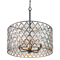 Windsor 6 Light Crystal Pendant