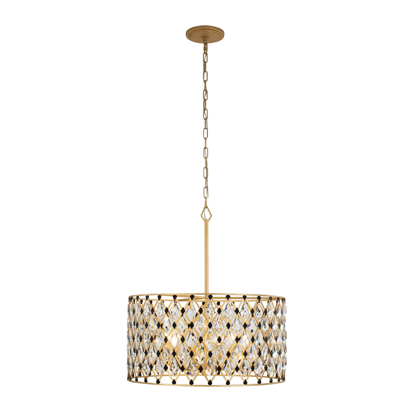 Windsor 6 Light Crystal Pendant