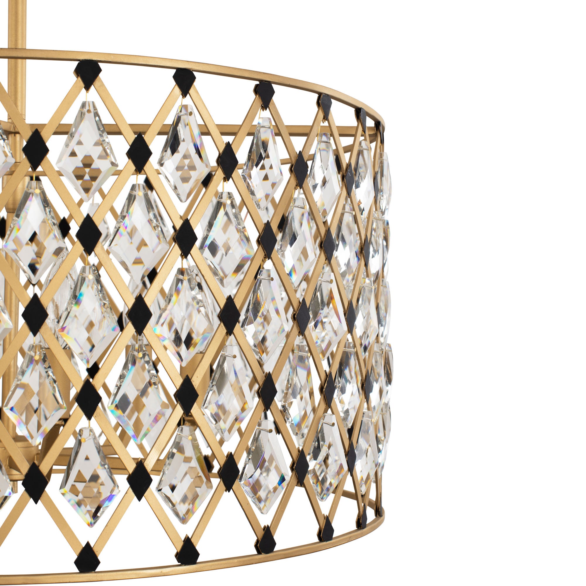 Windsor 6 Light Crystal Pendant
