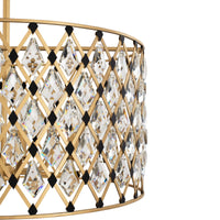 Windsor 6 Light Crystal Pendant