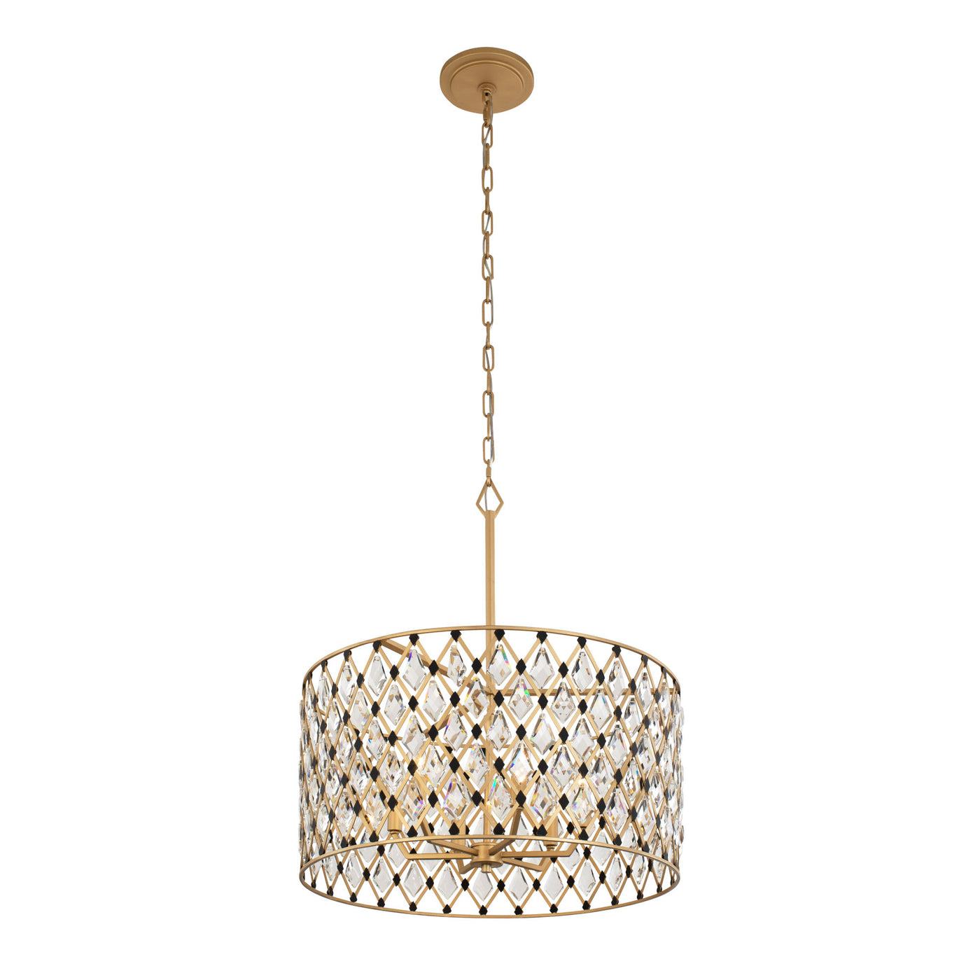 Windsor 6 Light Crystal Pendant