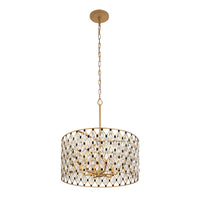 Windsor 6 Light Crystal Pendant