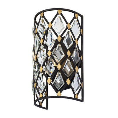 Windsor 1 Light Crystal Wall Sconce