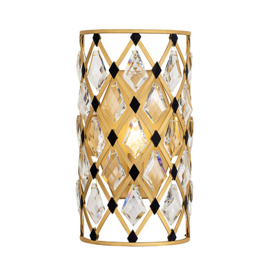 Windsor 1 Light Crystal Wall Sconce