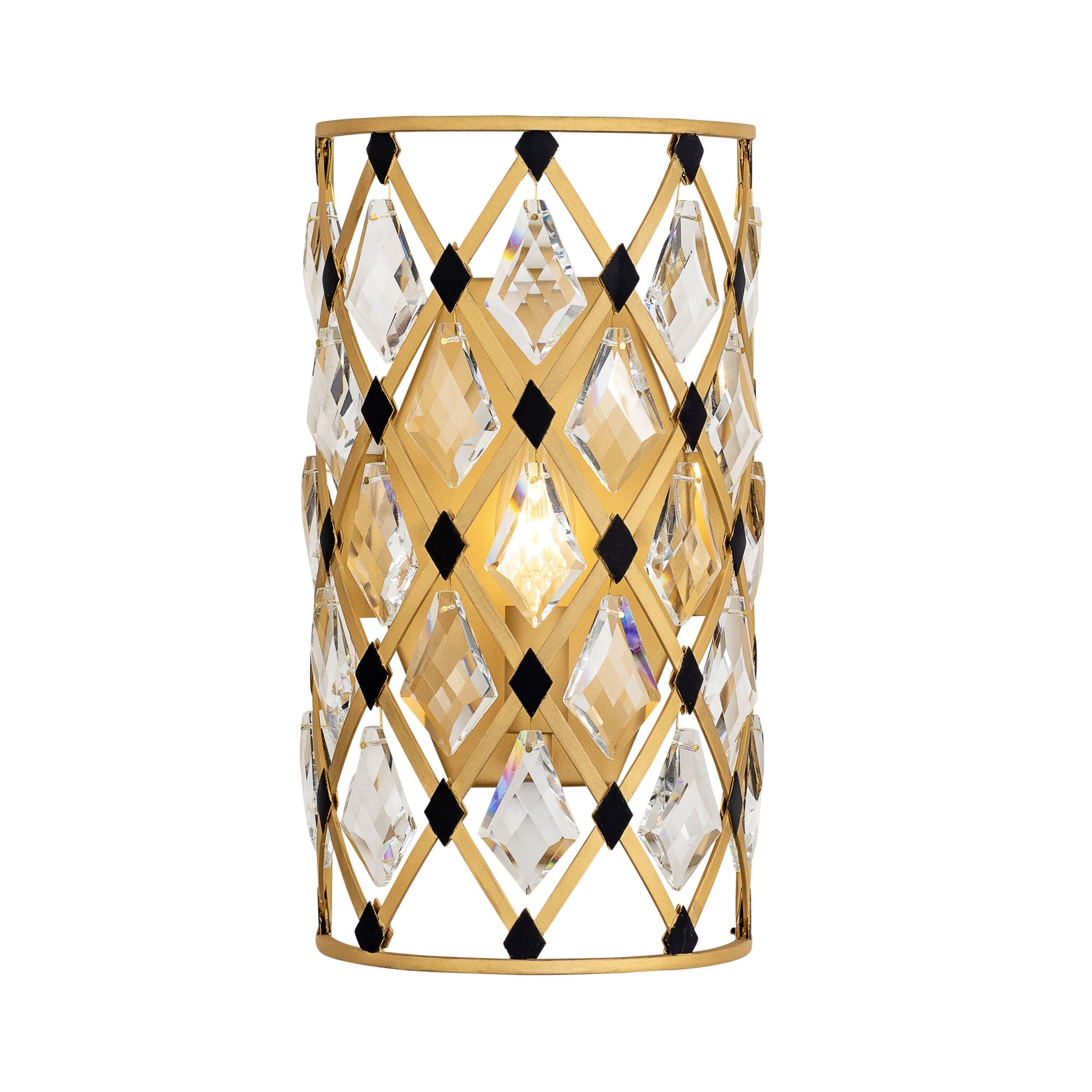Windsor 1 Light Crystal Wall Sconce