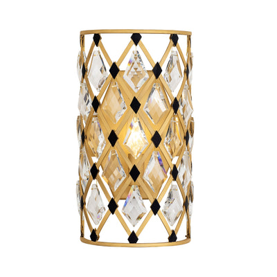 Windsor 1 Light Crystal Wall Sconce