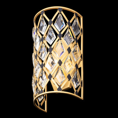 Windsor 1 Light Crystal Wall Sconce