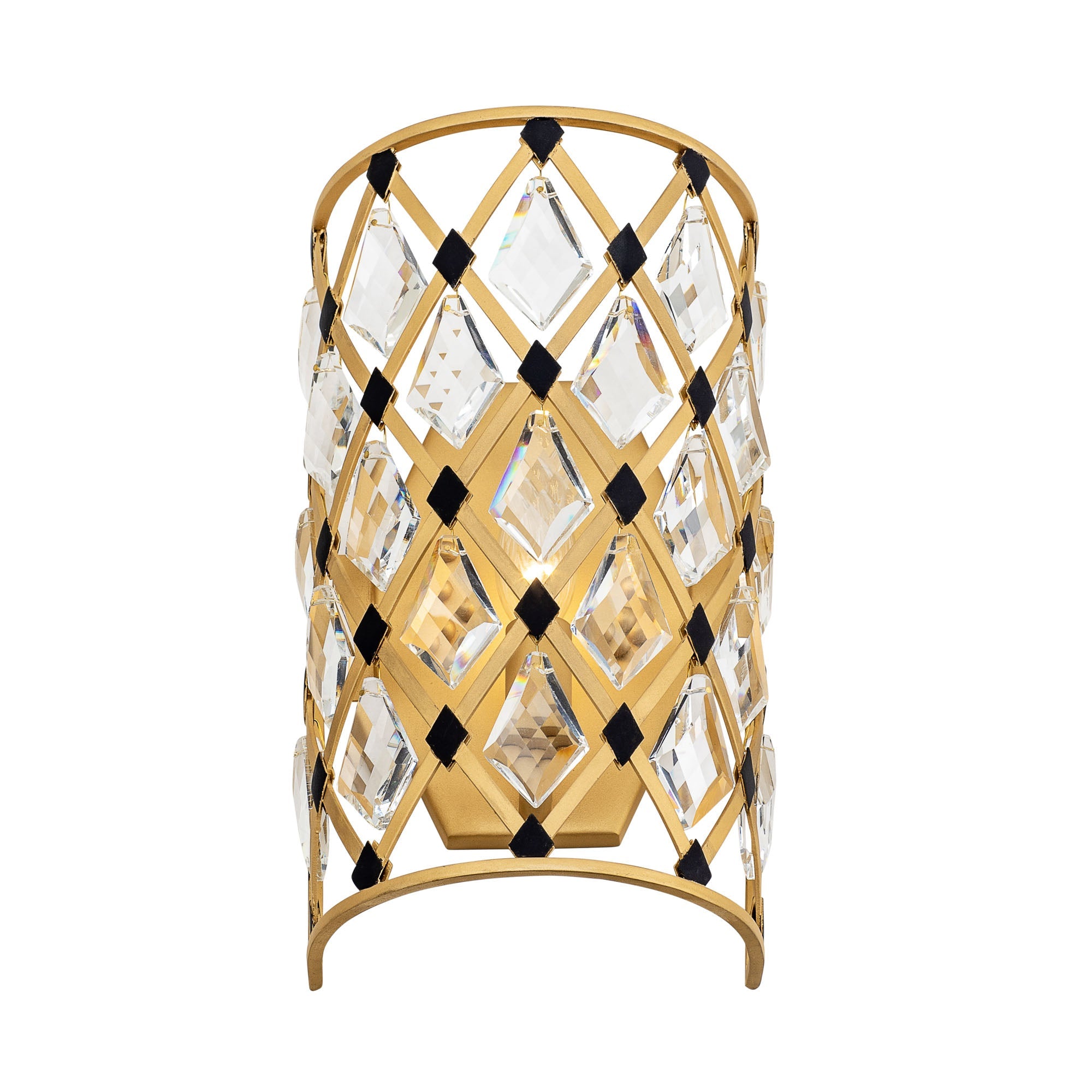 Windsor 1 Light Crystal Wall Sconce
