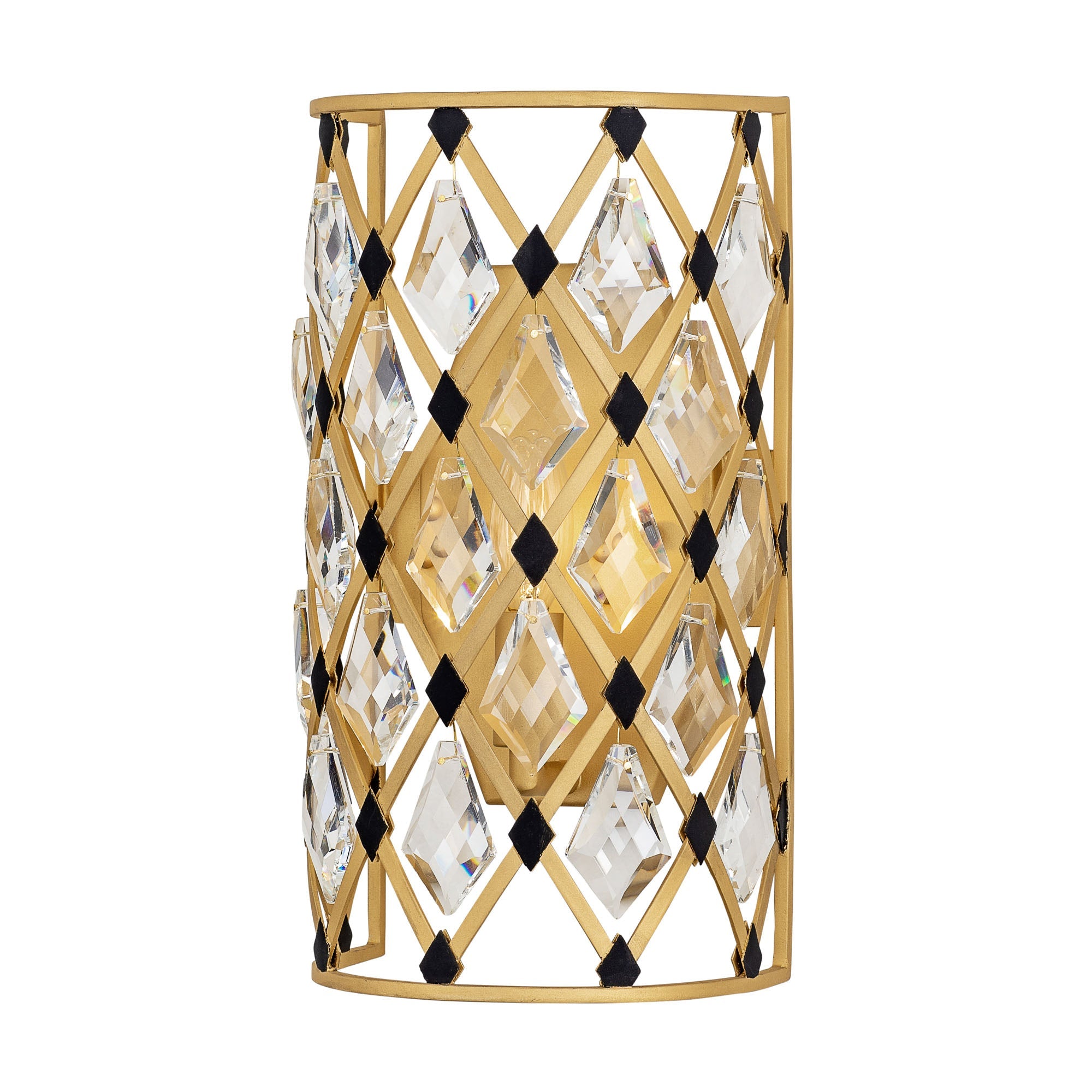 Windsor 1 Light Crystal Wall Sconce
