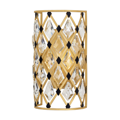 Windsor 1 Light Crystal Wall Sconce