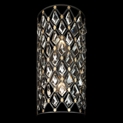 Windsor 2 Light Crystal Wall Sconce