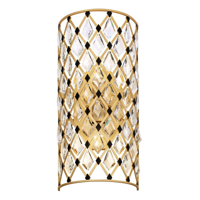Windsor 2 Light Crystal Wall Sconce