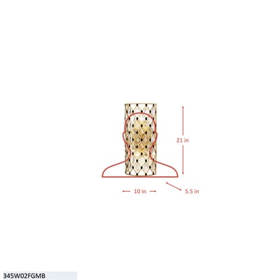 Windsor 2 Light Crystal Wall Sconce