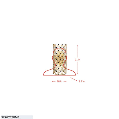Windsor 2 Light Crystal Wall Sconce