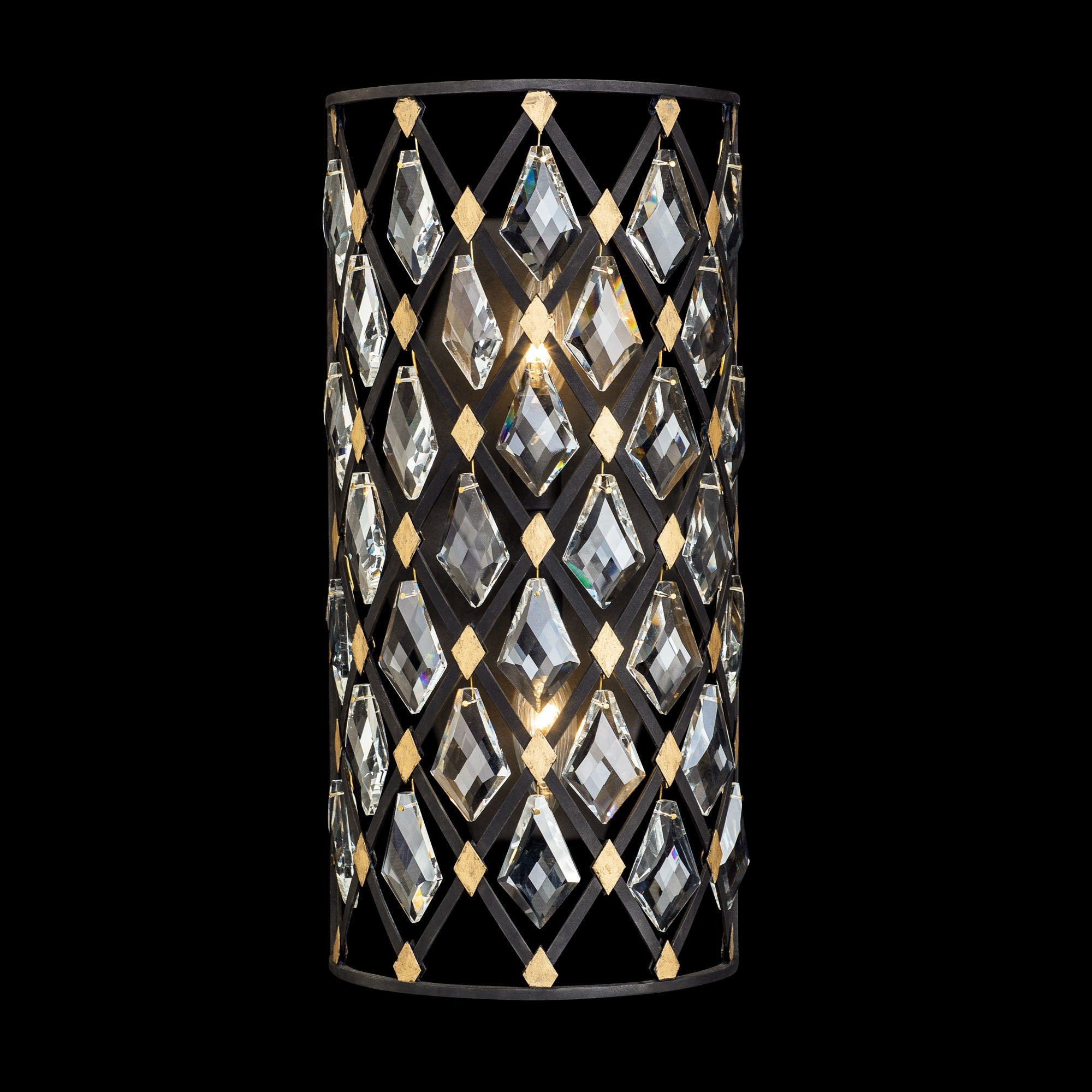 Windsor 2 Light Small Crystal Wall Sconce