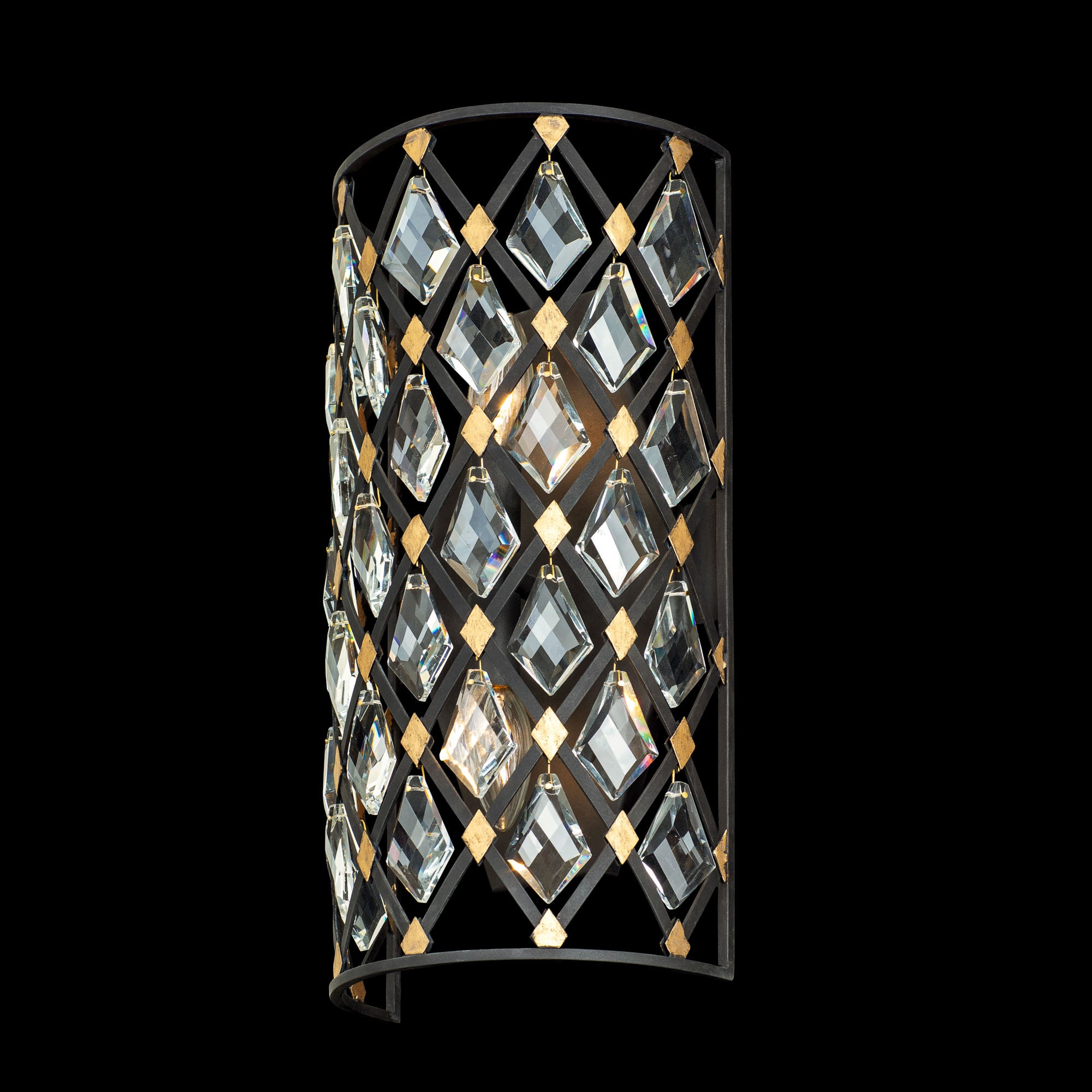 Windsor 2 Light Small Crystal Wall Sconce