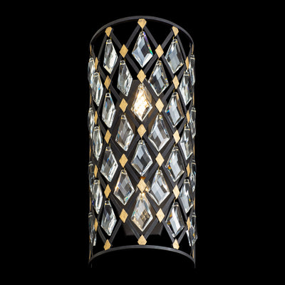Windsor 2 Light Small Crystal Wall Sconce