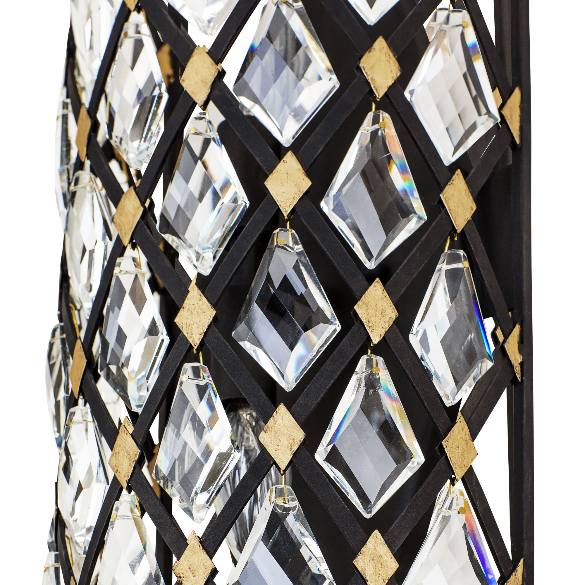 Windsor 2 Light Small Crystal Wall Sconce