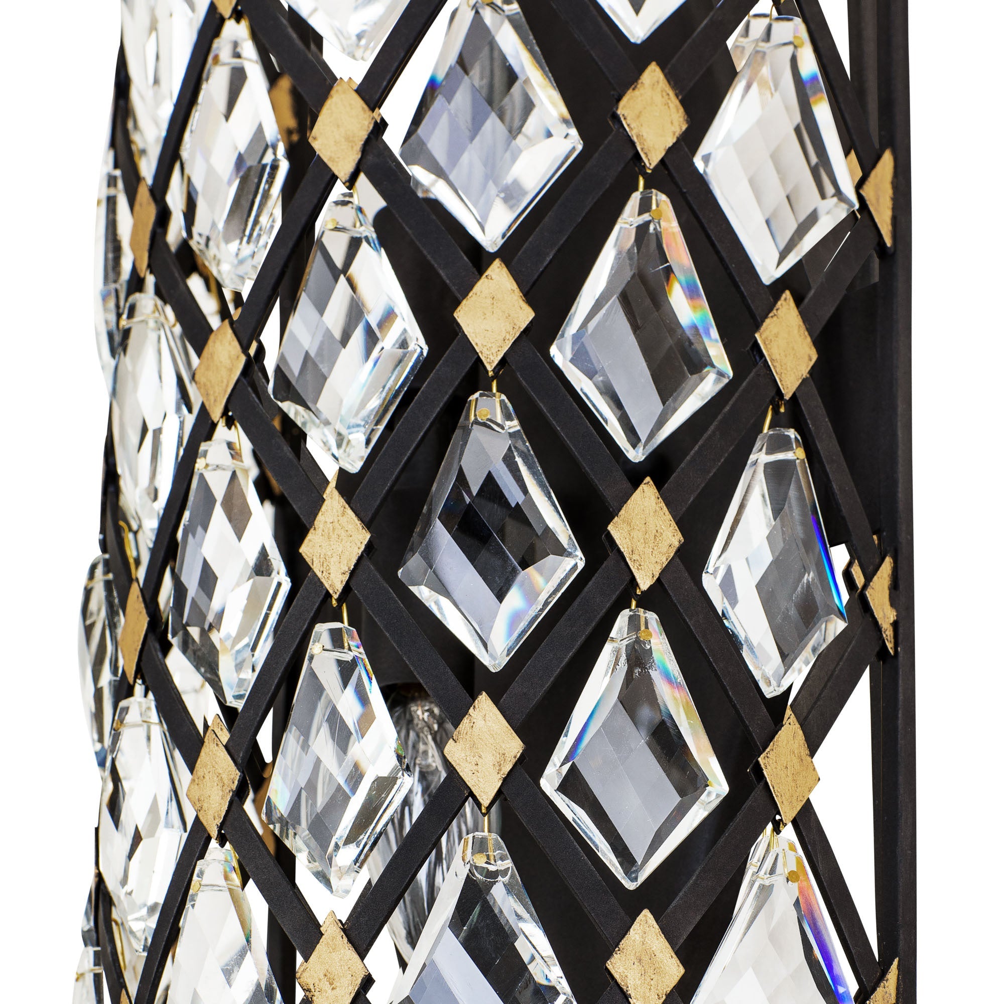 Windsor 2 Light Small Crystal Wall Sconce
