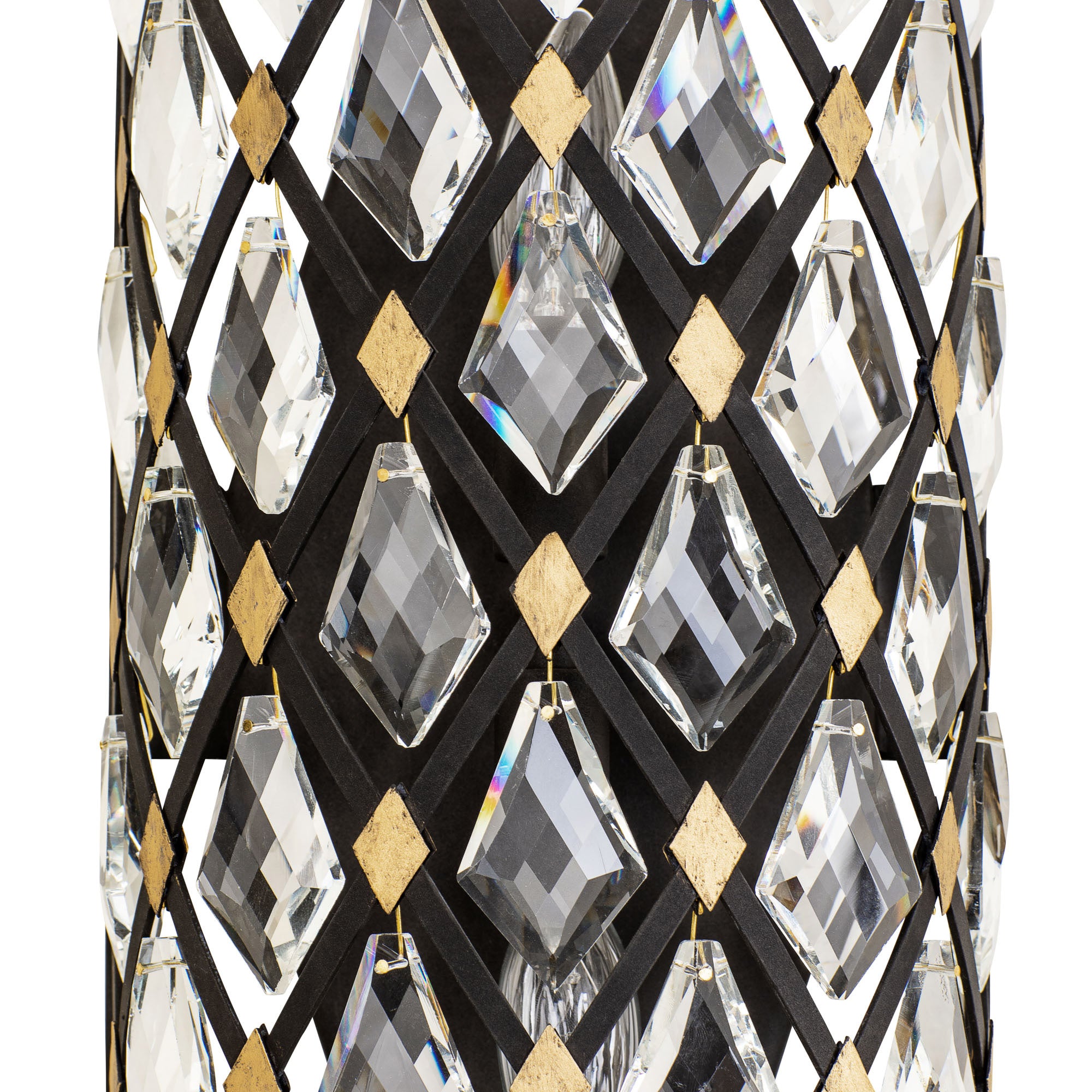Windsor 2 Light Small Crystal Wall Sconce