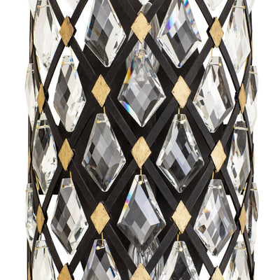 Windsor 2 Light Small Crystal Wall Sconce