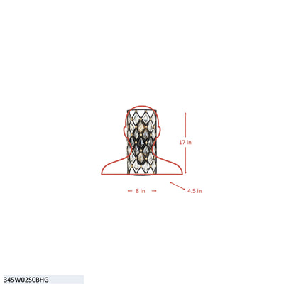 Windsor 2 Light Small Crystal Wall Sconce