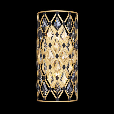 Windsor 2 Light Small Crystal Wall Sconce