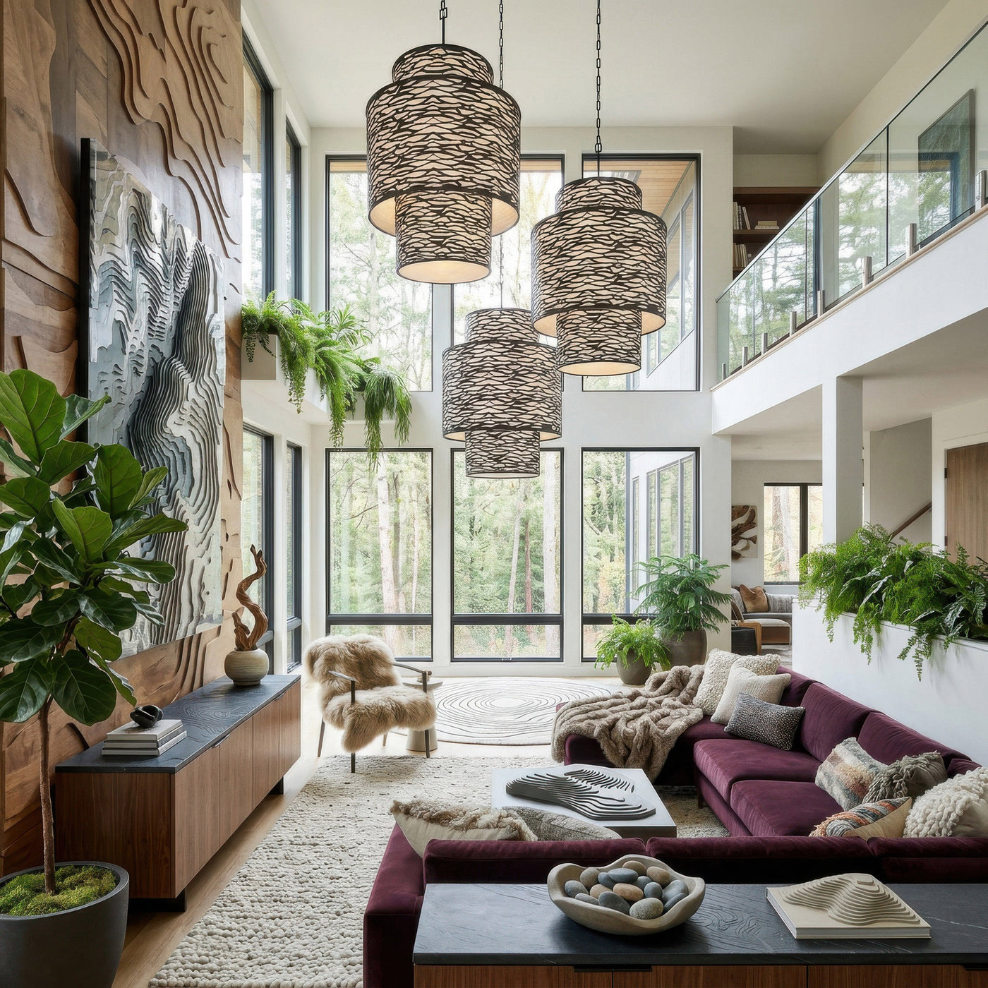 Kato 16 Light 3-Tier Foyer Pendant