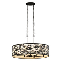 Kato 6 Light Oval Pendant