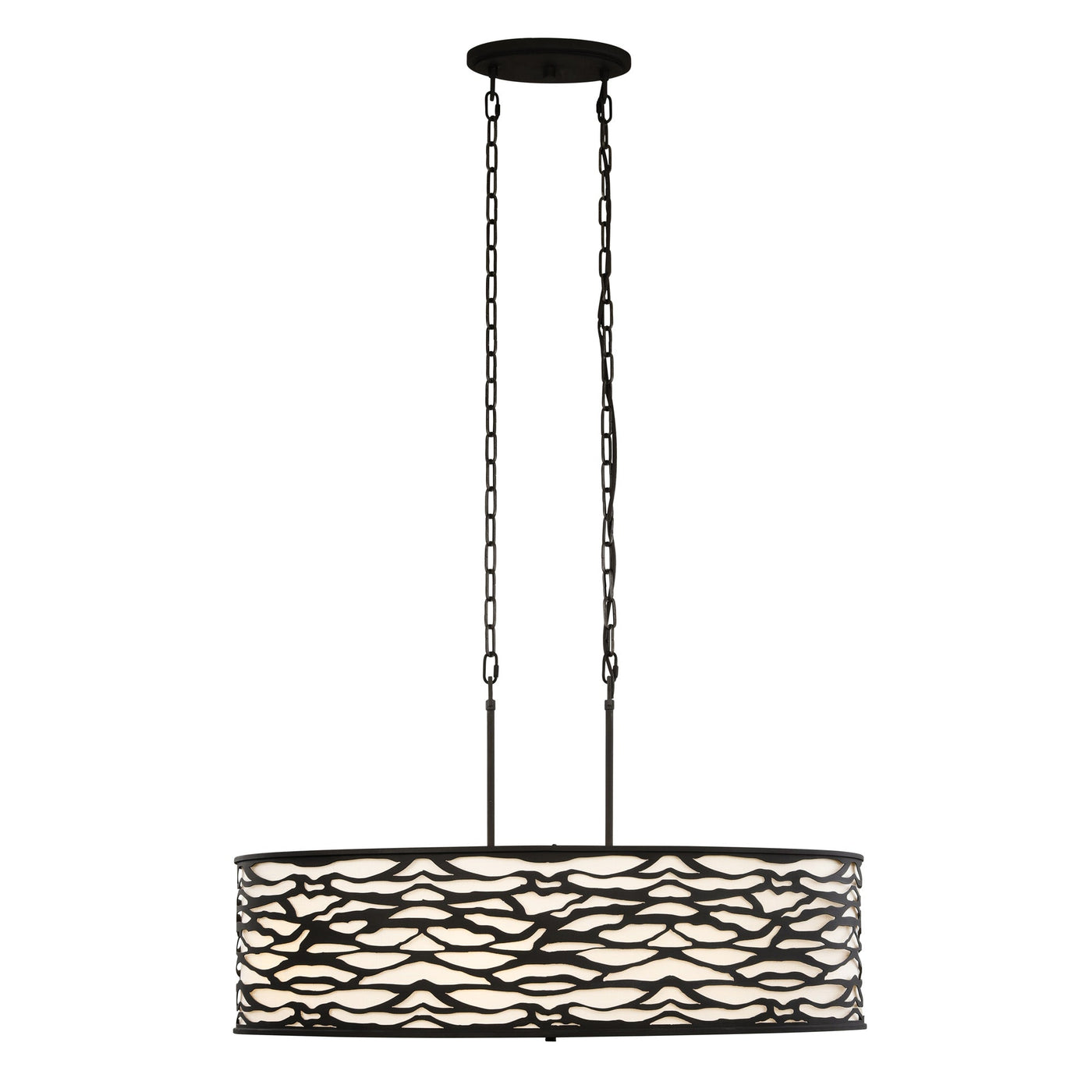 Kato 6 Light Oval Pendant