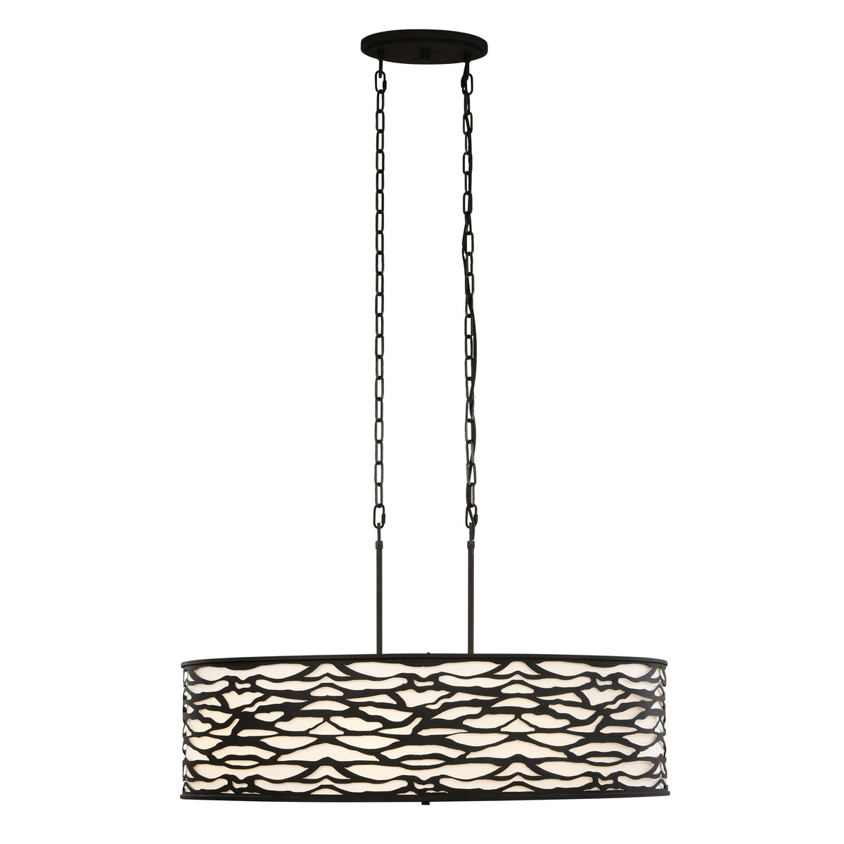 Kato 6 Light Oval Pendant