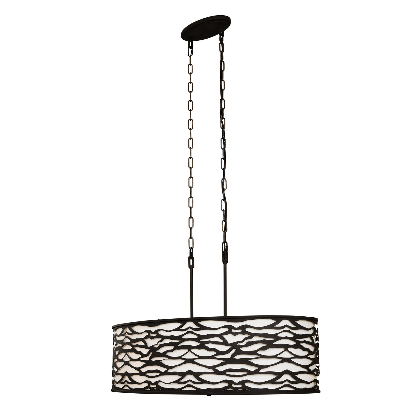 Kato 6 Light Oval Pendant