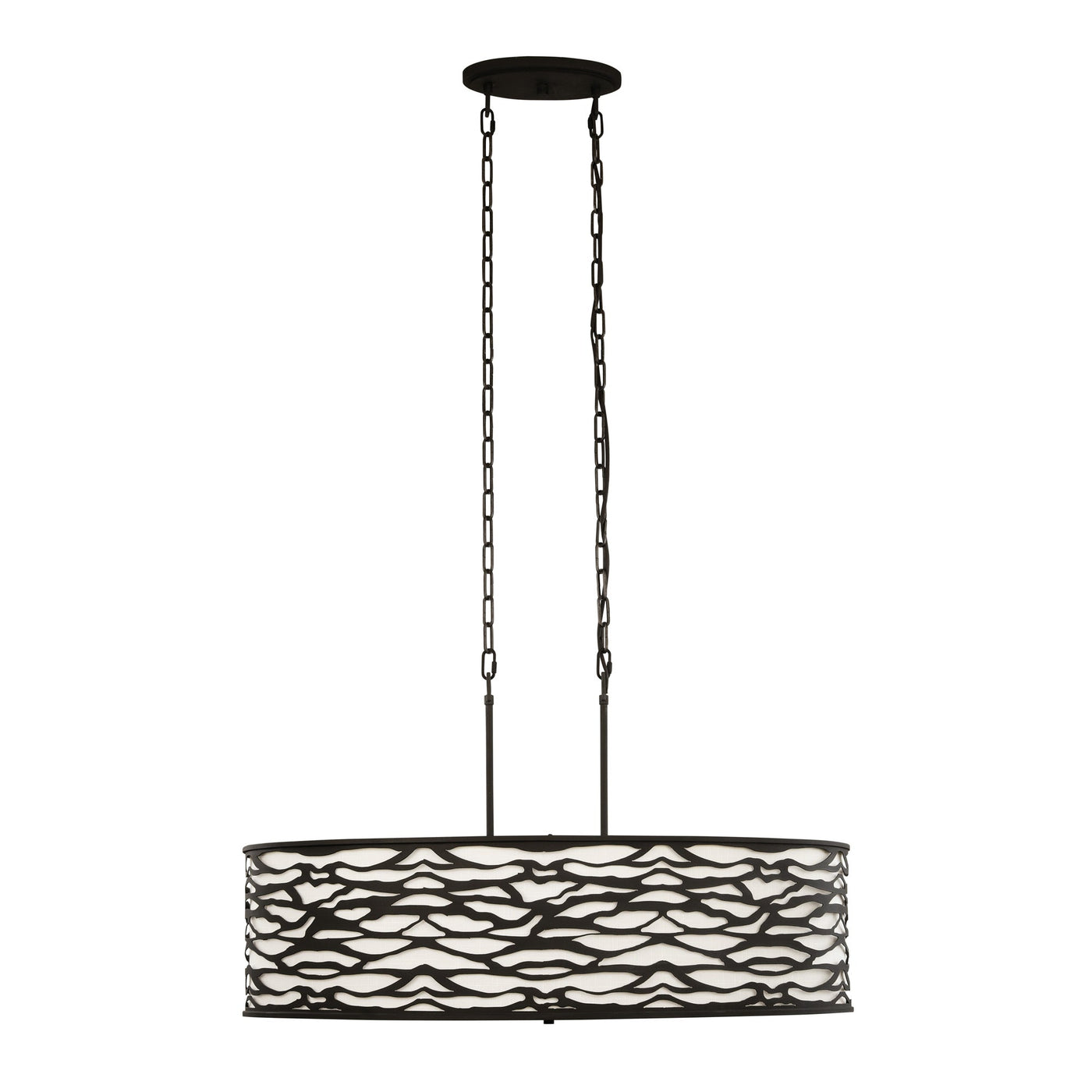Kato 6 Light Oval Pendant