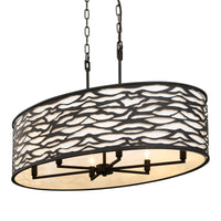 Kato 6 Light Oval Pendant