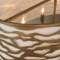 Kato 6 Light Oval Pendant